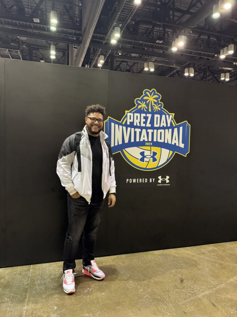 Orlando sports photographer at a volleyball event for youth sports in Florida